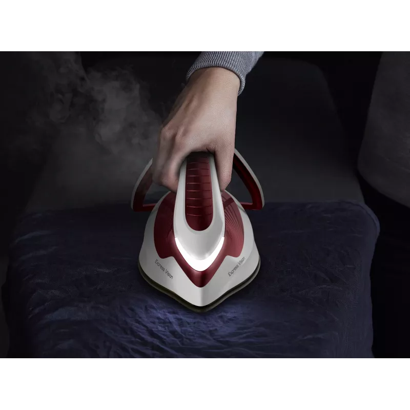 Tefal Express Vision SV8150 2800 W 1.8 L Durilium AirGlide Autoclean soleplate Red, White