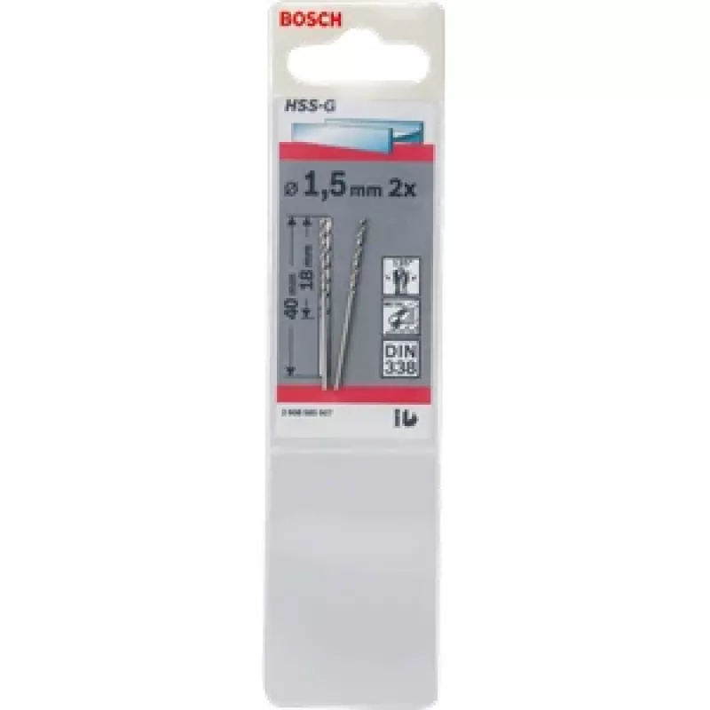 Drill bit Bosch 1.5 mm twist 1 pc – model 2 608 585 907
