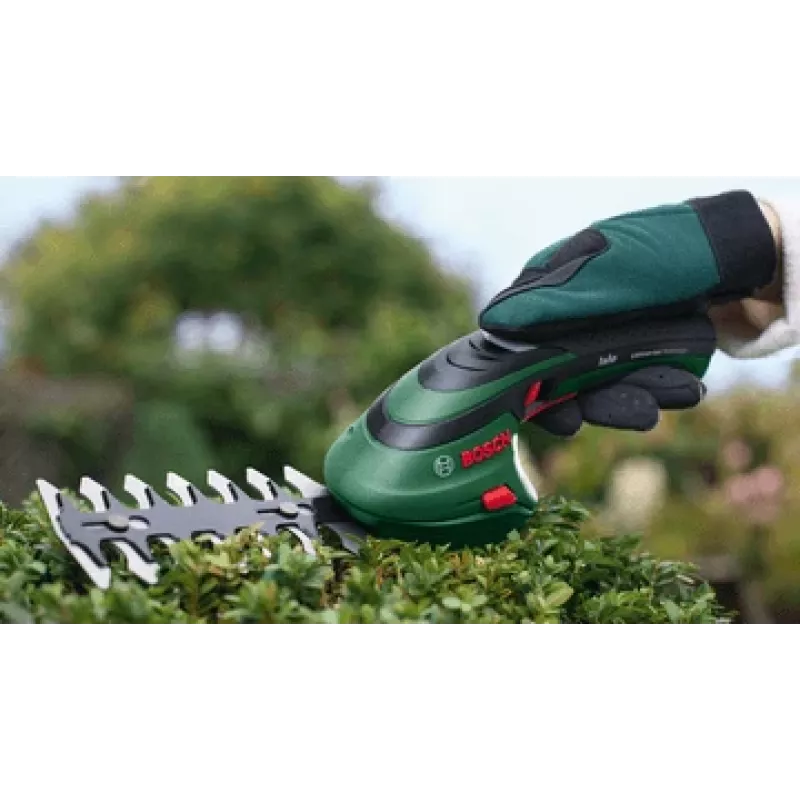 Bosch Isio cordless grass shear 8 cm 3.6 V Black, Green