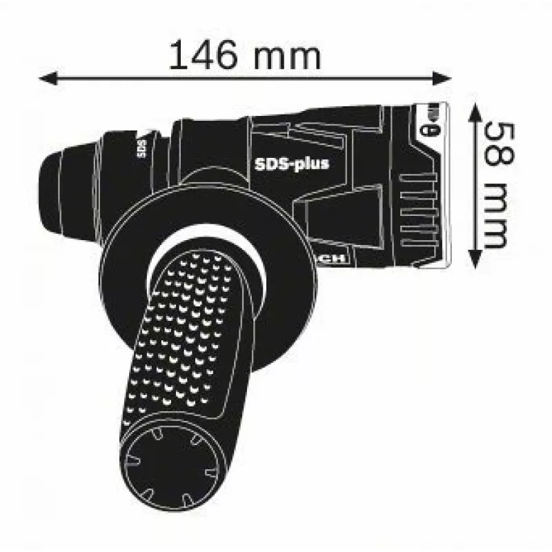 Bosch GHA FC2 Professional Chuck adapter