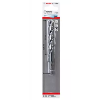 Twist drill bit Bosch HSS hex-shank 9 mm