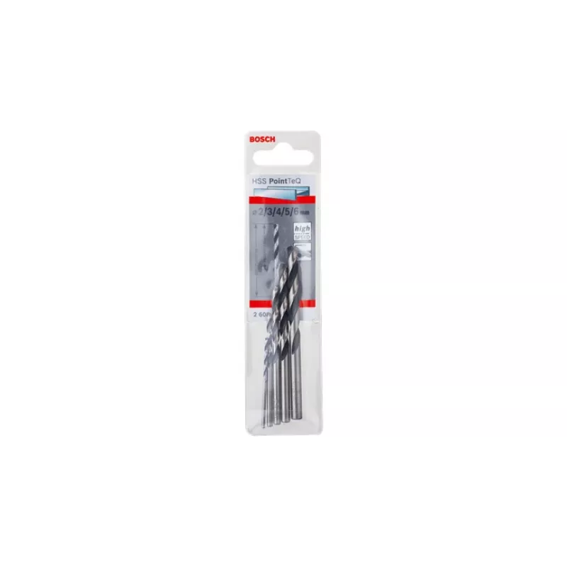 Twist Drill Bit Set Bosch HSS PointTeQ 5 pcs