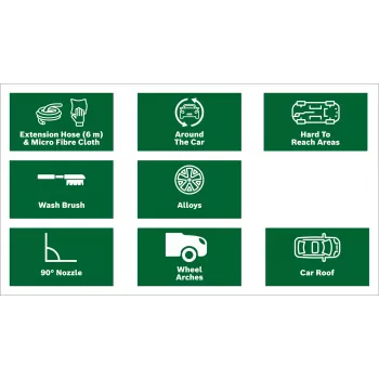 Bosch F016800572 car wash kit for Bosch pressure washers