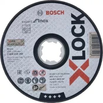 Bosch Disco di taglio dritto 125 mm 22.23 mm Accessories 2608619265 1 pz. Cutting disc