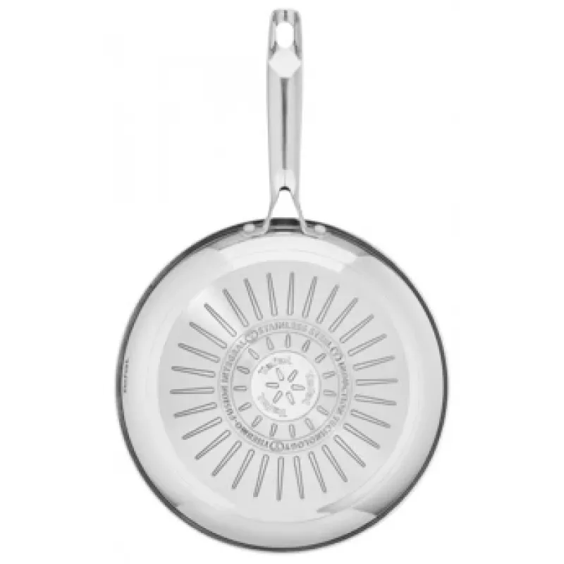 All-purpose pan Tefal DUETTO+ G7320434 24 cm — stainless steel, PFOA-free, black