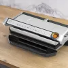 Contact grill Tefal Optigrill+ XL GC727D10 — 2000 W, rectangular metal housing, 445×365×175 mm