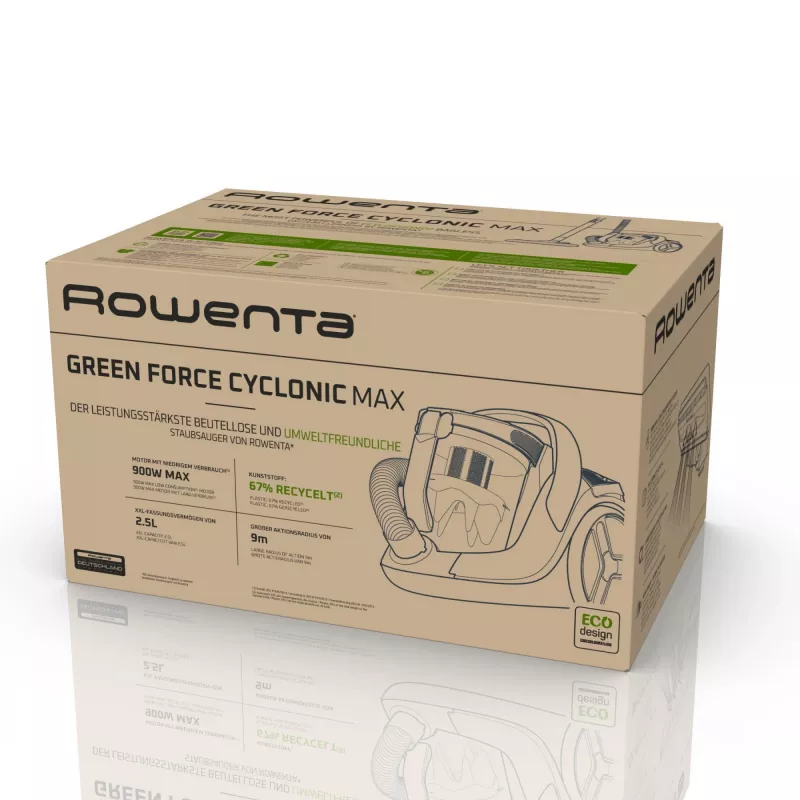 Rowenta RO7B12 2.5 L Cylinder vacuum Dry 900 W Bagless