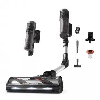 Cordless stick vacuum Rowenta X-Force Flex 13.60 RH9A36WV — 60 min runtime, 0.65 L bagless, cyclonic, purple