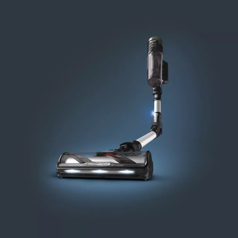Cordless stick vacuum Rowenta X-Force Flex 13.60 RH9A36WV — 60 min runtime, 0.65 L bagless, cyclonic, purple