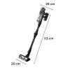 Rowenta X-Force Flex RH9L55E0 stick vacuum/electric broom 2-in-1 stick vacuum Battery Dry Bagless 0.65 L Black