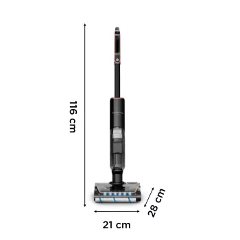 Rowenta X-Clean 7 GZ5736E0 stick vacuum/electric broom Battery Dry&wet Bagless Black