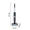 Rowenta X-Clean 7 GZ5735E0 stick vacuum/electric broom Battery Dry&wet Bagless 0.5 L Black, Chrome