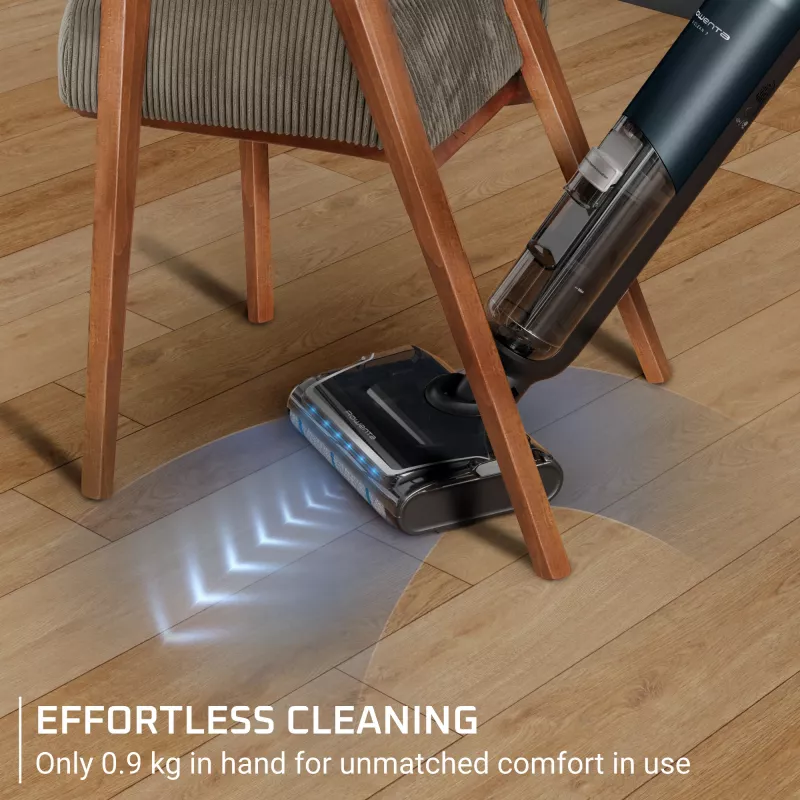 Rowenta X-Clean 7 GZ5735E0 stick vacuum/electric broom Battery Dry&wet Bagless 0.5 L Black, Chrome