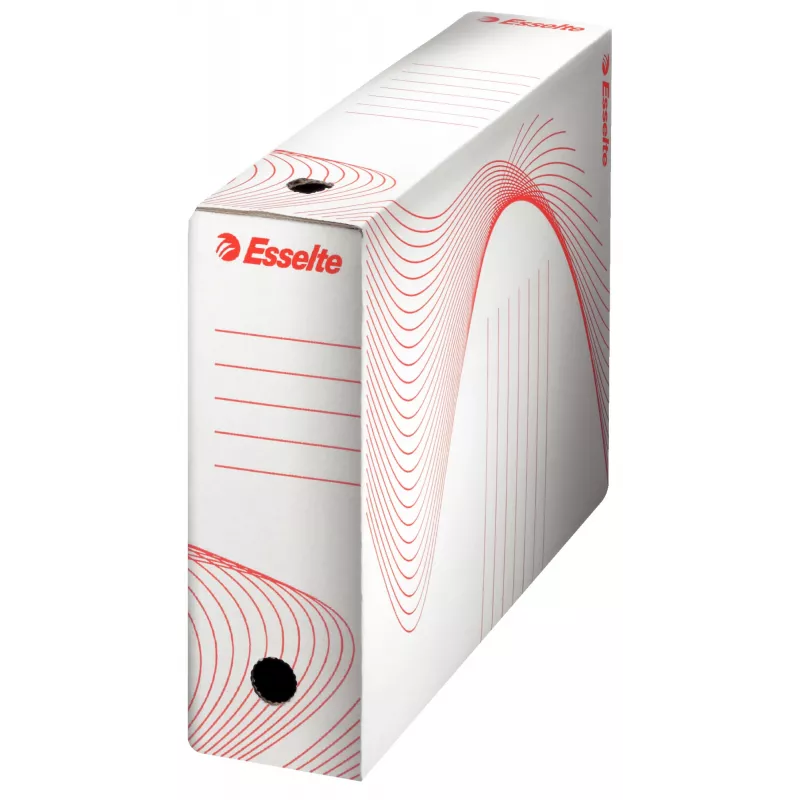 Esselte 128001 file storage box Cardboard Red, White