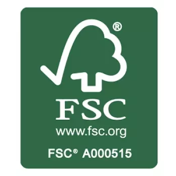 Esselte Lever Arch File Standard PP, 30% pre-consumer recycled foil, FSC® w/o Metal Shoe A4/75 mm