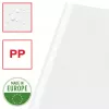 Esselte Plastic Pockets A4 – Economy –, 210 x 297 mm (A4), Transparent, Polypropylene (PP), Portrait, Top, 230 mm