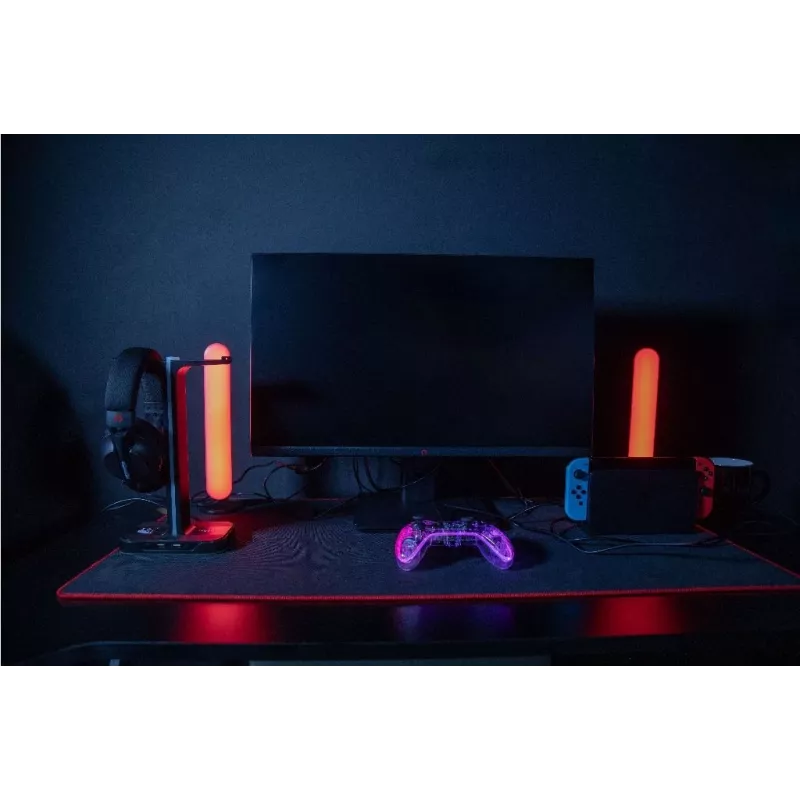 Konix PULSAR Headset Wired & Wireless Head-band Gaming USB Type-C Bluetooth Black