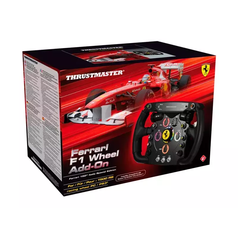 Thrustmaster Ferrari F1 Black RF Steering wheel Analogue PC, PlayStation 4, PlayStation 5, Playstation 3, Xbox