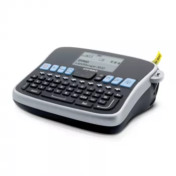 DYMO LabelManager Desktop Label Maker | 360D Rechargeable Hand-Held Label MakerEasy-to-UseOne-Touch Smart KeysQWERTY KeyboardLarge Display | For Home & Office Organisation