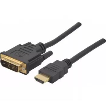 Hypertec 127891-HY video cable adapter 5 m HDMI Type A (Standard) DVI-D Black