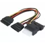 ATEN 147557 SATA cable 0.3 m SATA 15-pin 2 x SATA 15-pin + Molex (4-pin) Assorted colours, Black