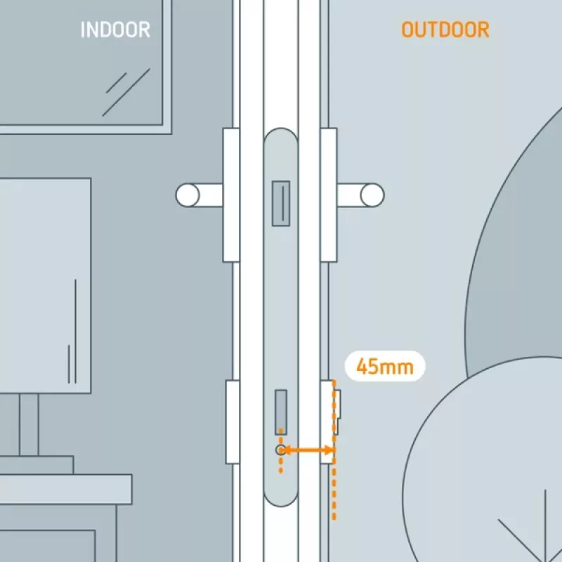 Netatmo NDL-E45 smart lock accessory Extension kit