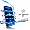 Oniverse Micro USB Charge Cable with LED - 2 meters - White (Multiplatform)