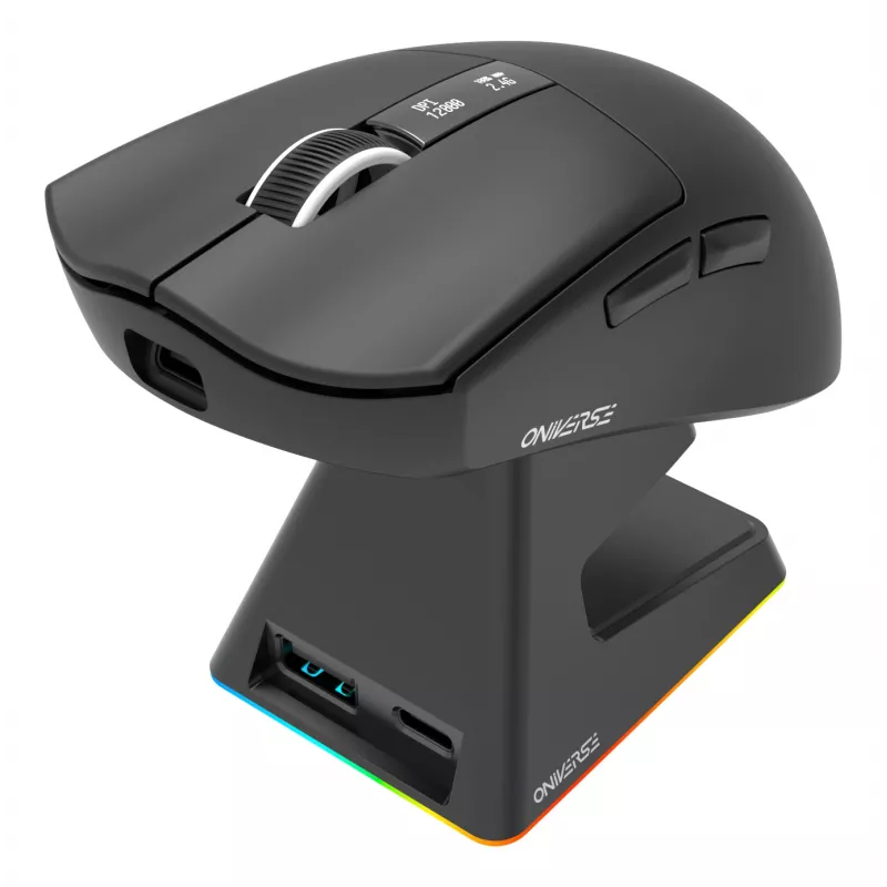 Oniverse - Wireless gaming mouse Vanguard + Dock - Nocta Black (PC)