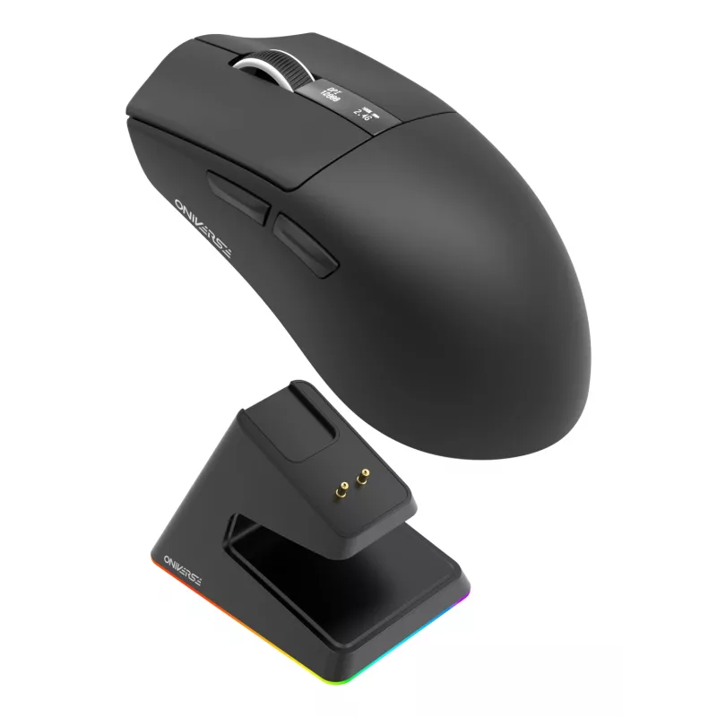Oniverse - Wireless gaming mouse Vanguard + Dock - Nocta Black (PC)