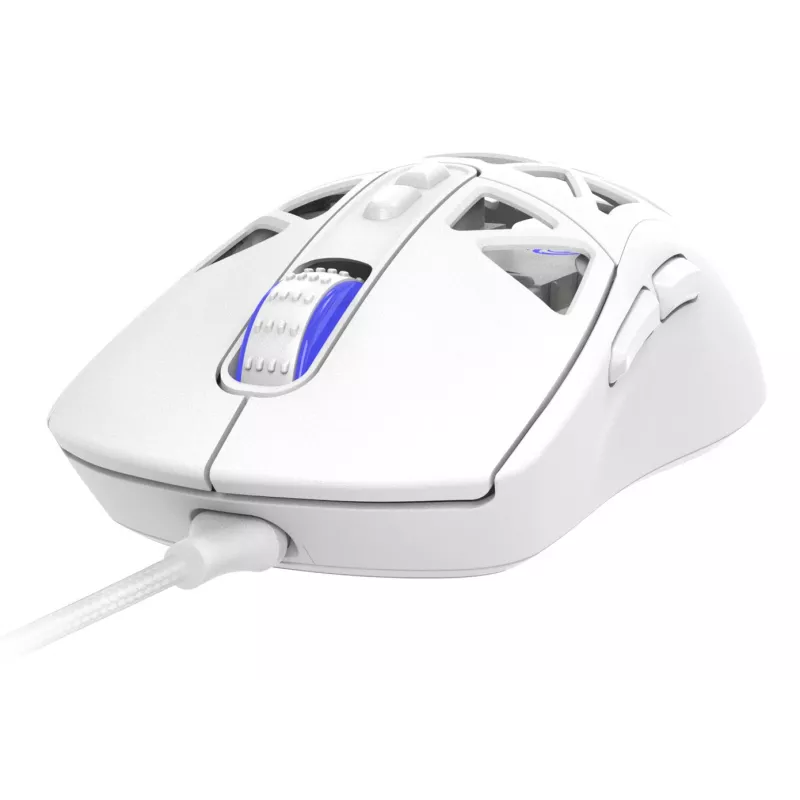 Oniverse - Wired gaming mouse Kryo - Luxion White (PC), Ambidextrous, Optical, USB Type-A, 13800 DPI, White