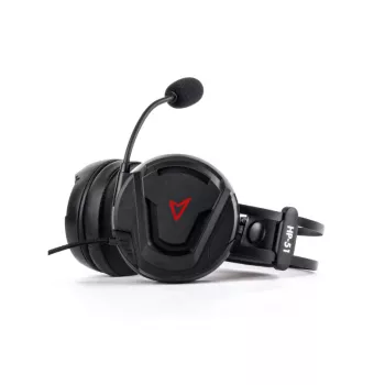 Steelplay Wired 3D Headset - Hp51 - Black (Multi), Wired, Gaming, 20 - 20000 Hz, 329 g, Headset, Black, Red