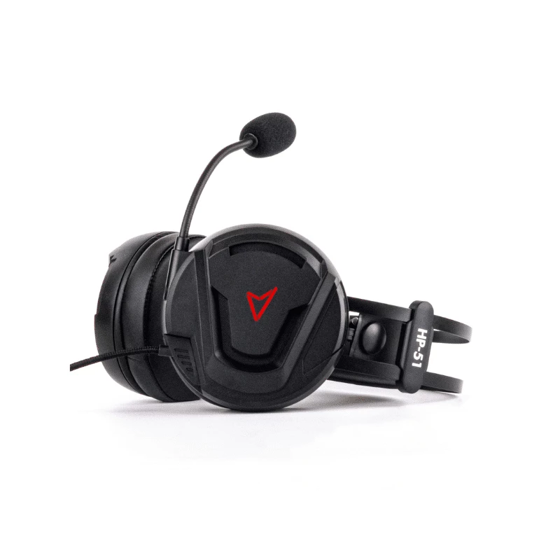Steelplay Wired 3D Headset - Hp51 - Black (Multi), Wired, Gaming, 20 - 20000 Hz, 329 g, Headset, Black, Red