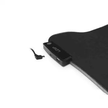 Lexip B10 – Xl Flexible Mouse Pad With Micro-Textured Soft Surface And RGB Lighting – 800X400X4mm