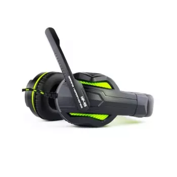 Steelplay Wired Stereo Headset- Hp-45 - Black/Green (Xbox), Wired, Gaming, 20 - 20000 Hz, 274 g, Headset, Black, Green
