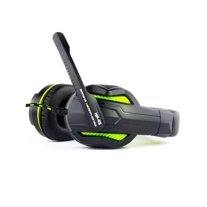 Steelplay Wired Stereo Headset- Hp-45 - Black/Green (Xbox), Wired, Gaming, 20 - 20000 Hz, 274 g, Headset, Black, Green