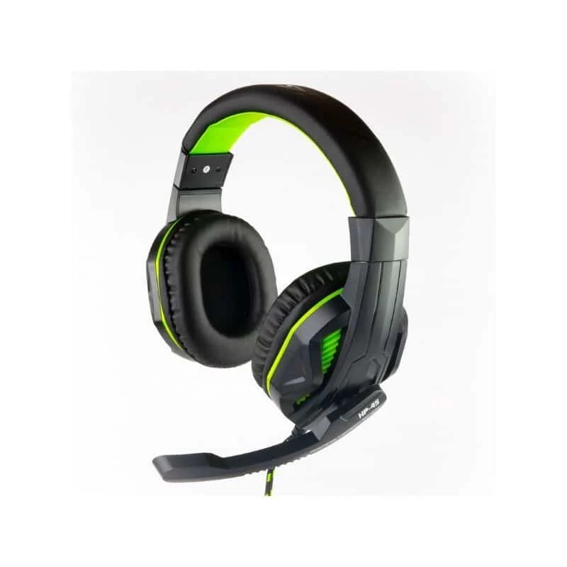Steelplay Wired Stereo Headset- Hp-45 - Black/Green (Xbox), Wired, Gaming, 20 - 20000 Hz, 274 g, Headset, Black, Green
