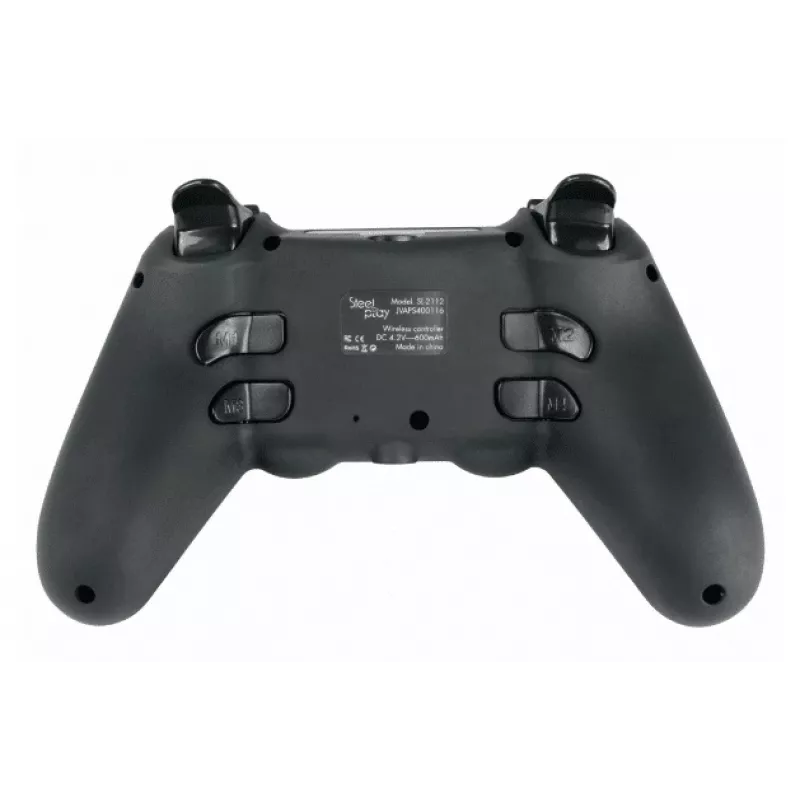 Lexip Metaltech - Wired Controller - Ebony Black (Multi), Gamepad, PC, PlayStation 4, D-pad, Home button, Options button, Share button, Analogue / Digital, Multicolour, Wired