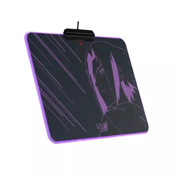 Lexip Sasuke “Revenge” Naruto Shippuden Mouse Pad – With Rigid Micro-Textured Surface And RGB Lighting