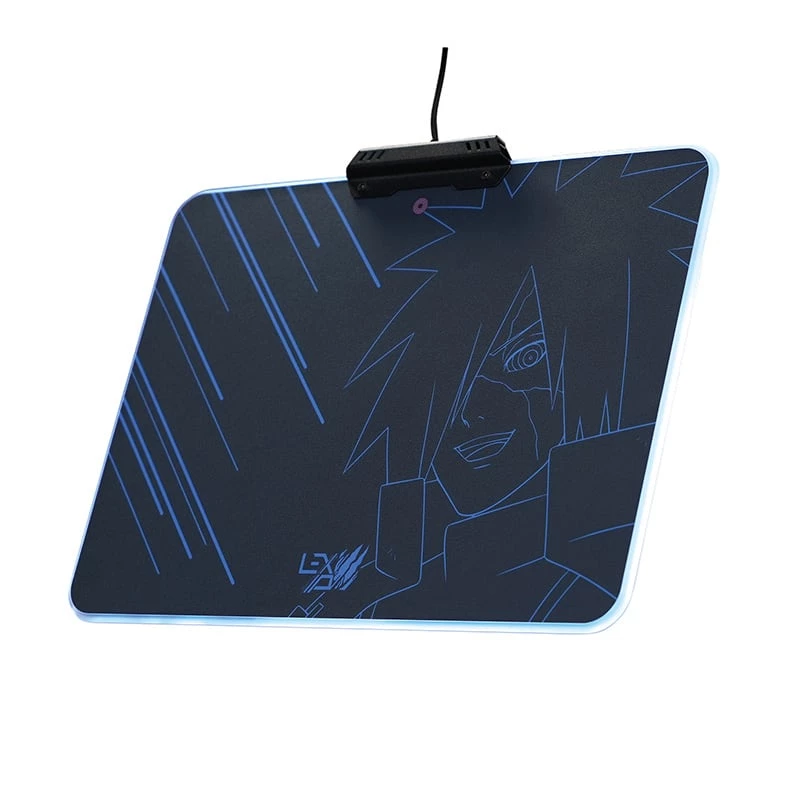 Lexip Madara “Destruction” Naruto Shippuden Mouse Pad – With Rigid Micro-Textured Surface And RGB Lighting