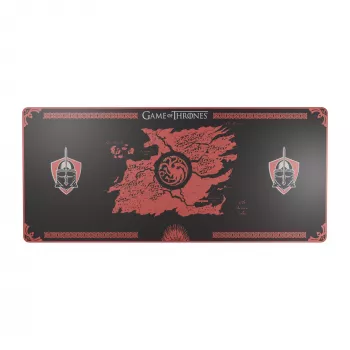 Lexip HBO Game of Thrones - Targaryen Edition Gaming mouse pad Black, Red