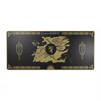 Lexip HBO Game of Thrones - Lannister Edition Gaming mouse pad Black, Yellow