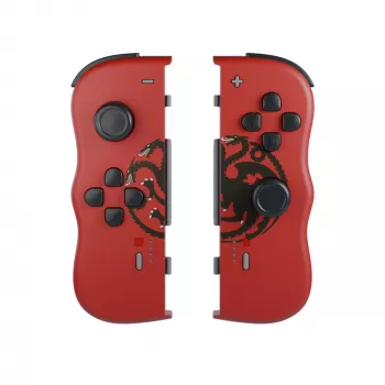 Lexip HBO Game of Thrones Targaryen Black, Red Bluetooth Gamepad Nintendo Switch, Nintendo Switch OLED