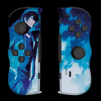 Lexip X CRUNCHYROLL - SUNG JIN-WOO TWIN PADS WL, Gamepad, Nintendo Switch 2, D-pad, Directional buttons, Analogue / Digital, Wireless, Blue, White