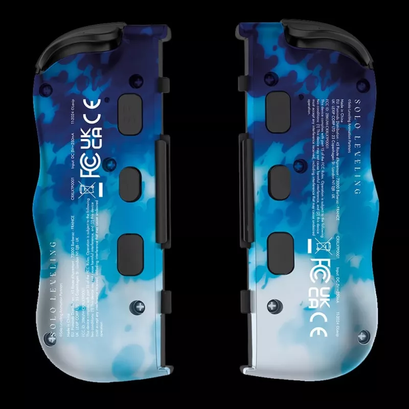 Lexip X CRUNCHYROLL - SUNG JIN-WOO TWIN PADS WL, Gamepad, Nintendo Switch 2, D-pad, Directional buttons, Analogue / Digital, Wireless, Blue, White