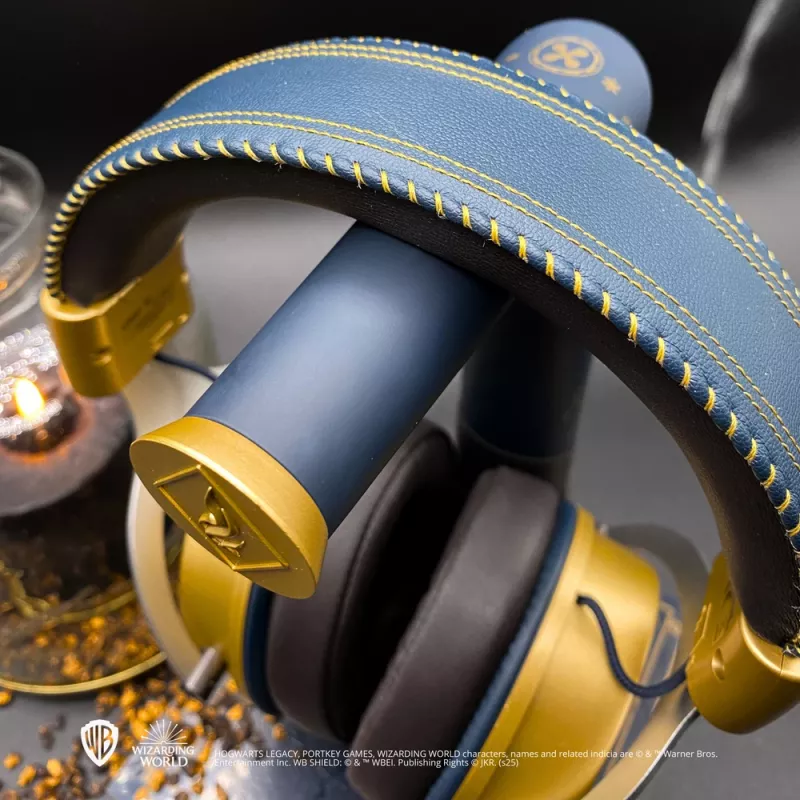Lexip Assassin's Creed Shadows Headset Stand - X Ubisoft, Headset stand, Blue, Gold