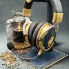 Lexip Assassin's Creed Shadows Headset Stand - X Ubisoft, Headset stand, Blue, Gold