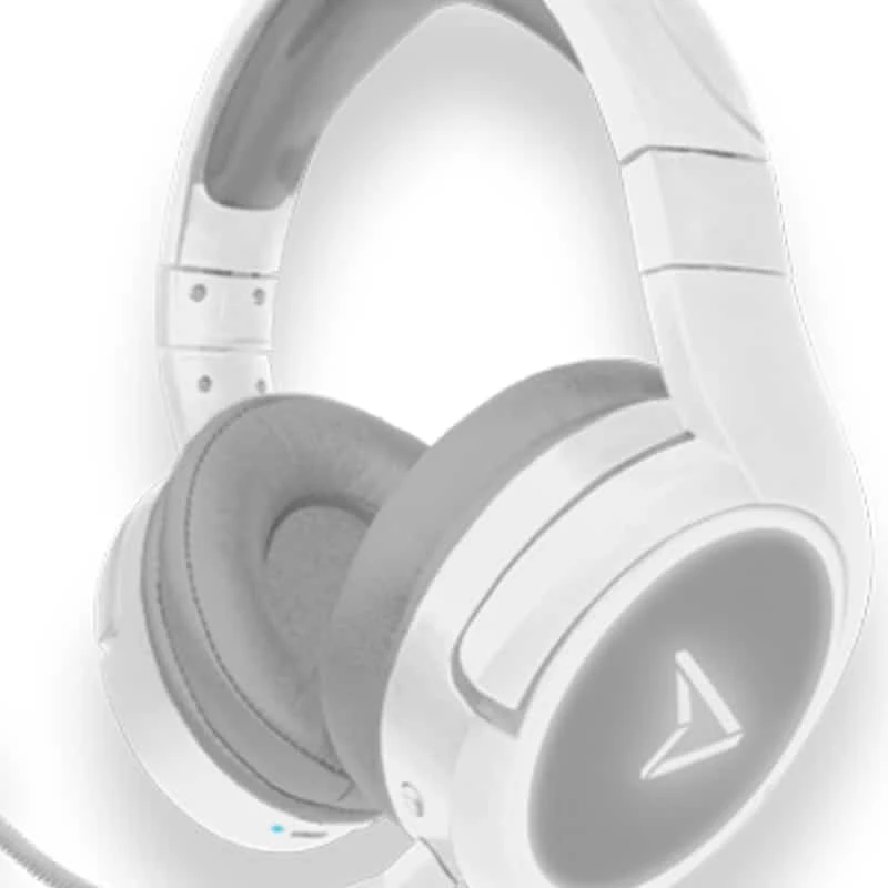 Steelplay Bluetooth Headset- Impulse White (Multi), Wired & Wireless, Gaming, 20 - 20000 Hz, 305 g, Headset, Light grey, White
