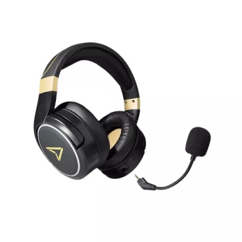 Lexip Metaltech Headset – Wireless Low Latency, 32H Battery Life – Radiance Gold