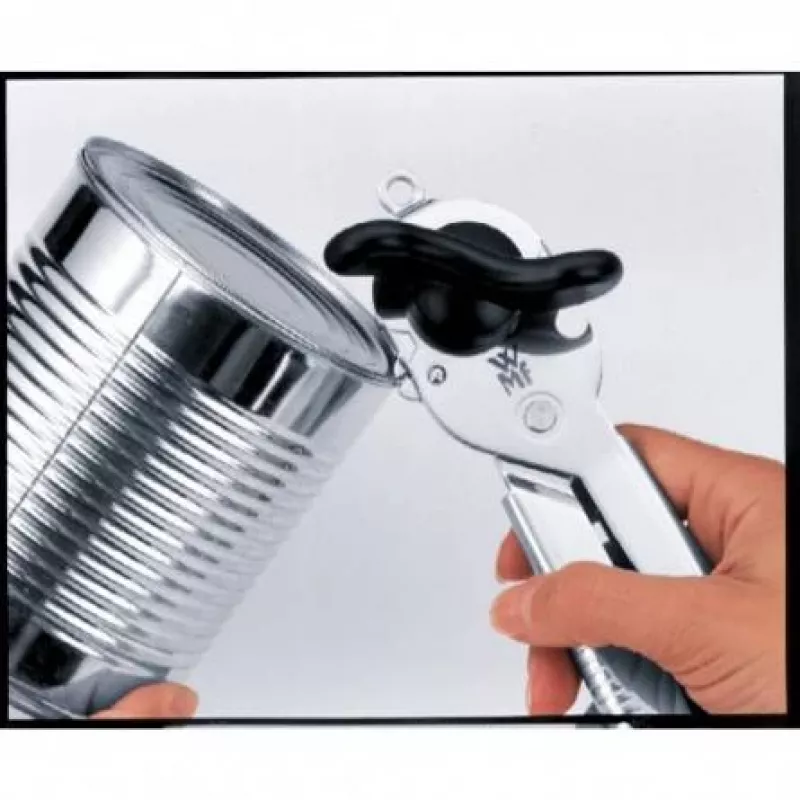 WMF Tin Up Mechanical tin opener Black, Stainless steel