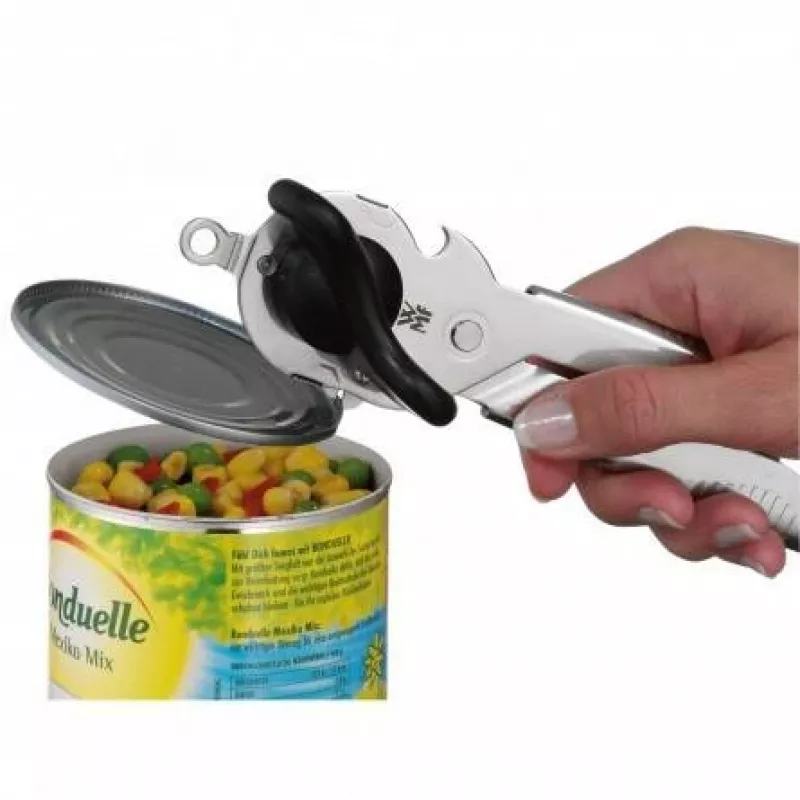 WMF Tin Up Mechanical tin opener Black, Stainless steel